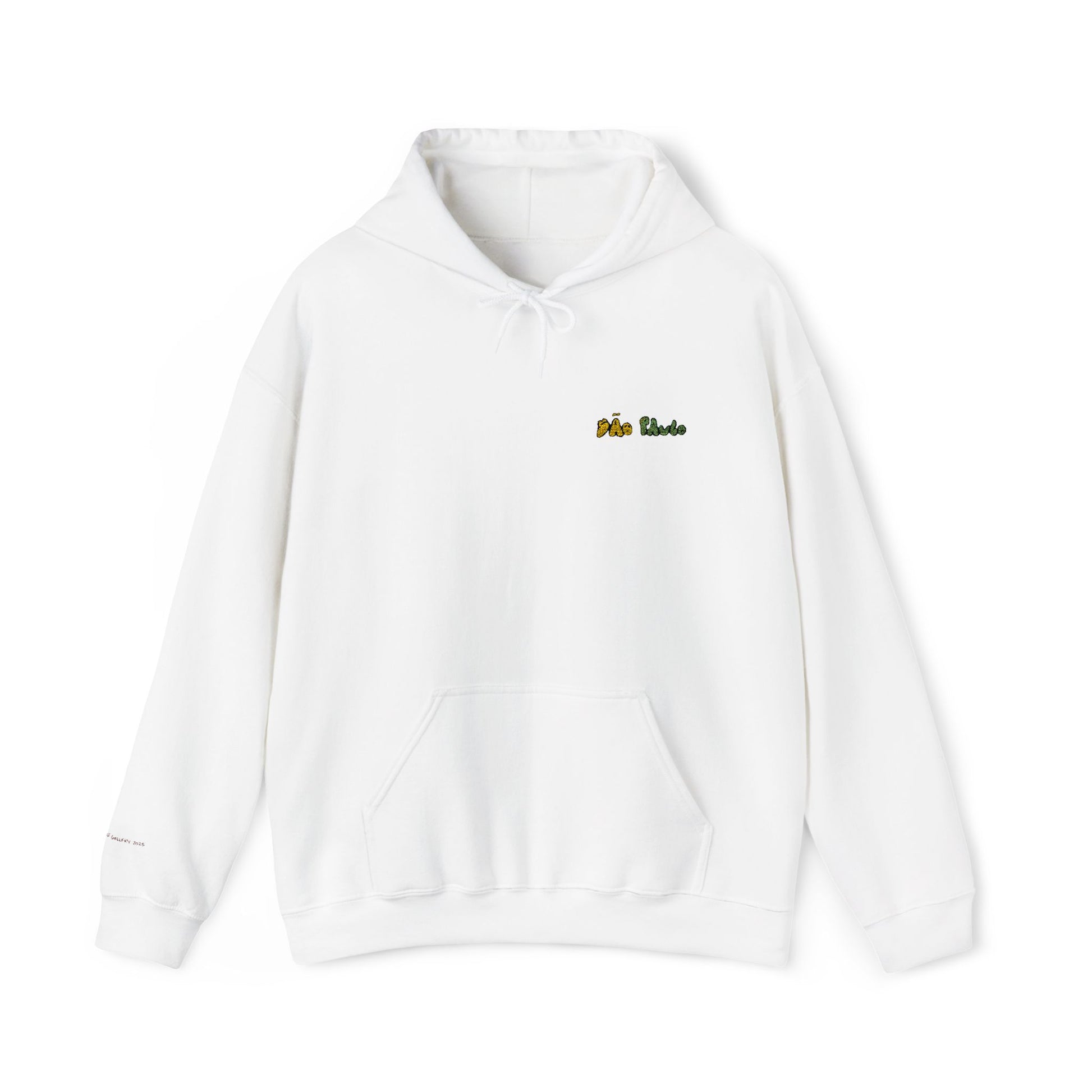 São Paulo Embroidered Hooded Sweatshirt