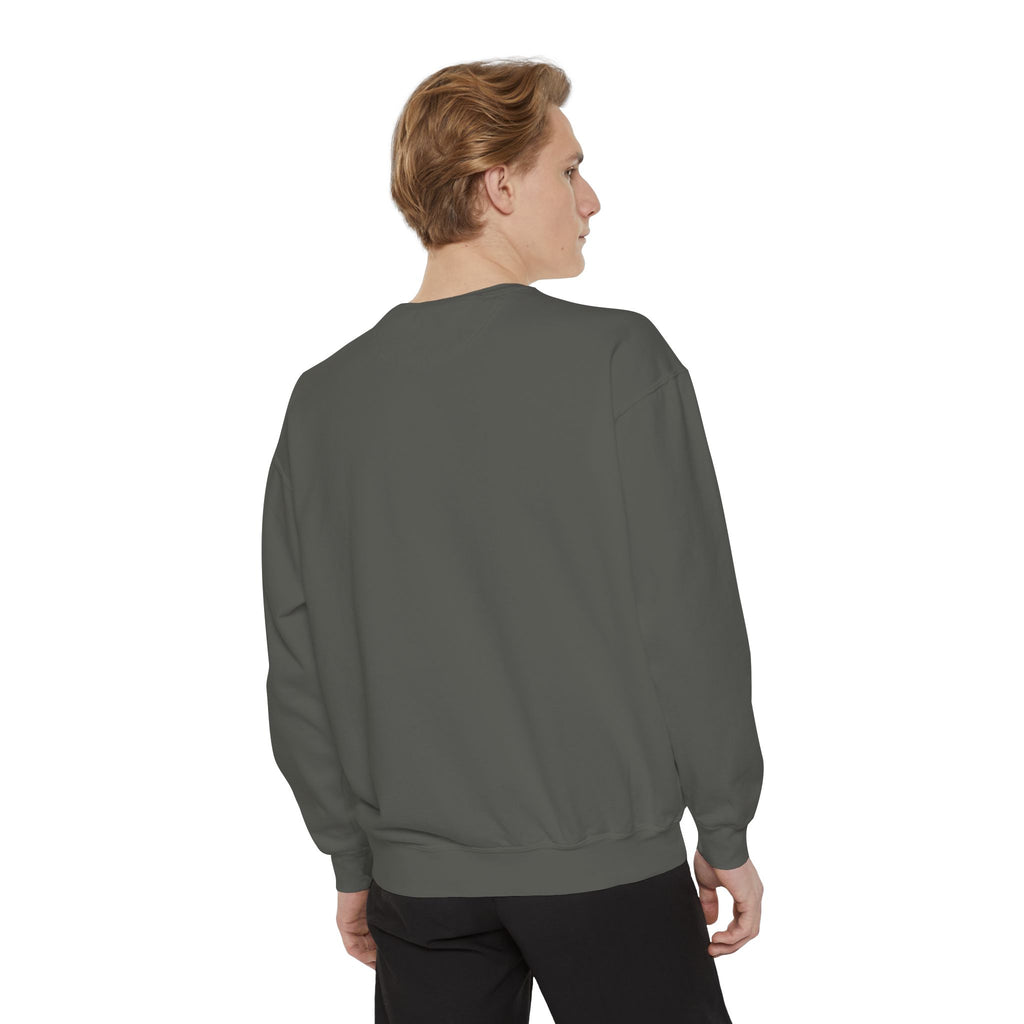Japanese Letters Embroidered Sweatshirt