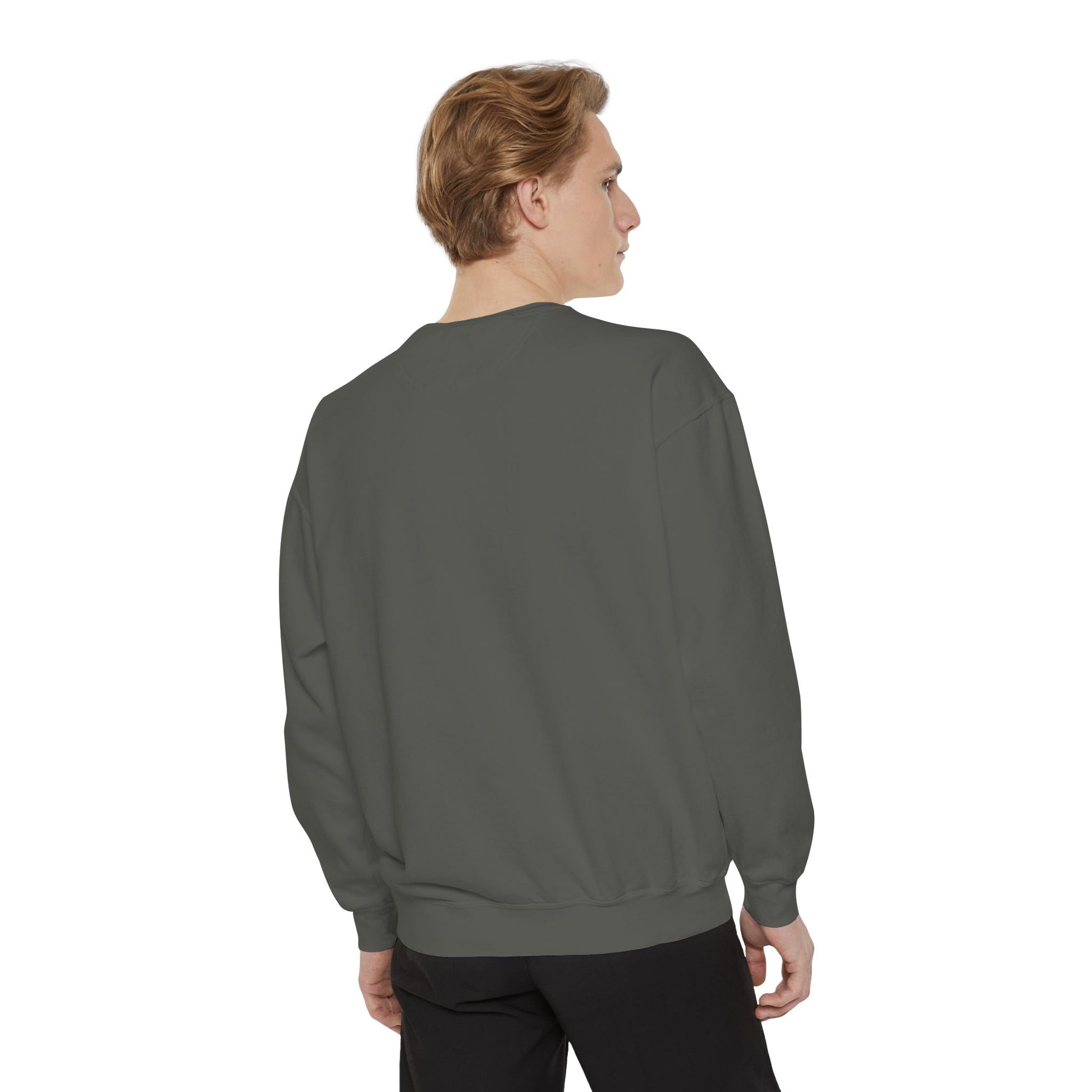 Japanese Letters Embroidered Sweatshirt