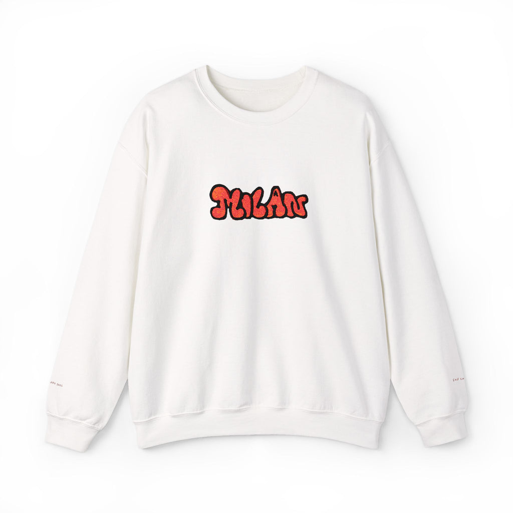 Milan Embroidered Sweatshirt