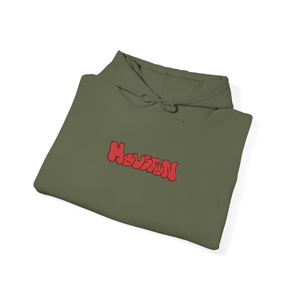 Houston Embroidered Hooded Sweatshirt