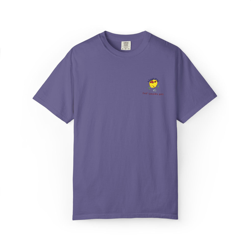 Yellow Monster Embroidered T-shirt