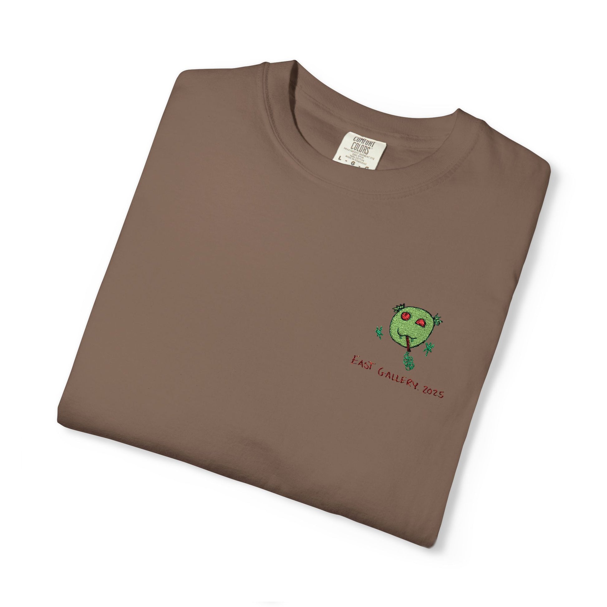 Green Monster Embroidered T-shirt