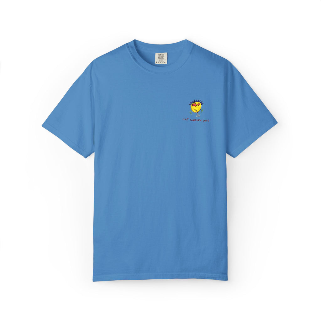 Yellow Monster Embroidered T-shirt