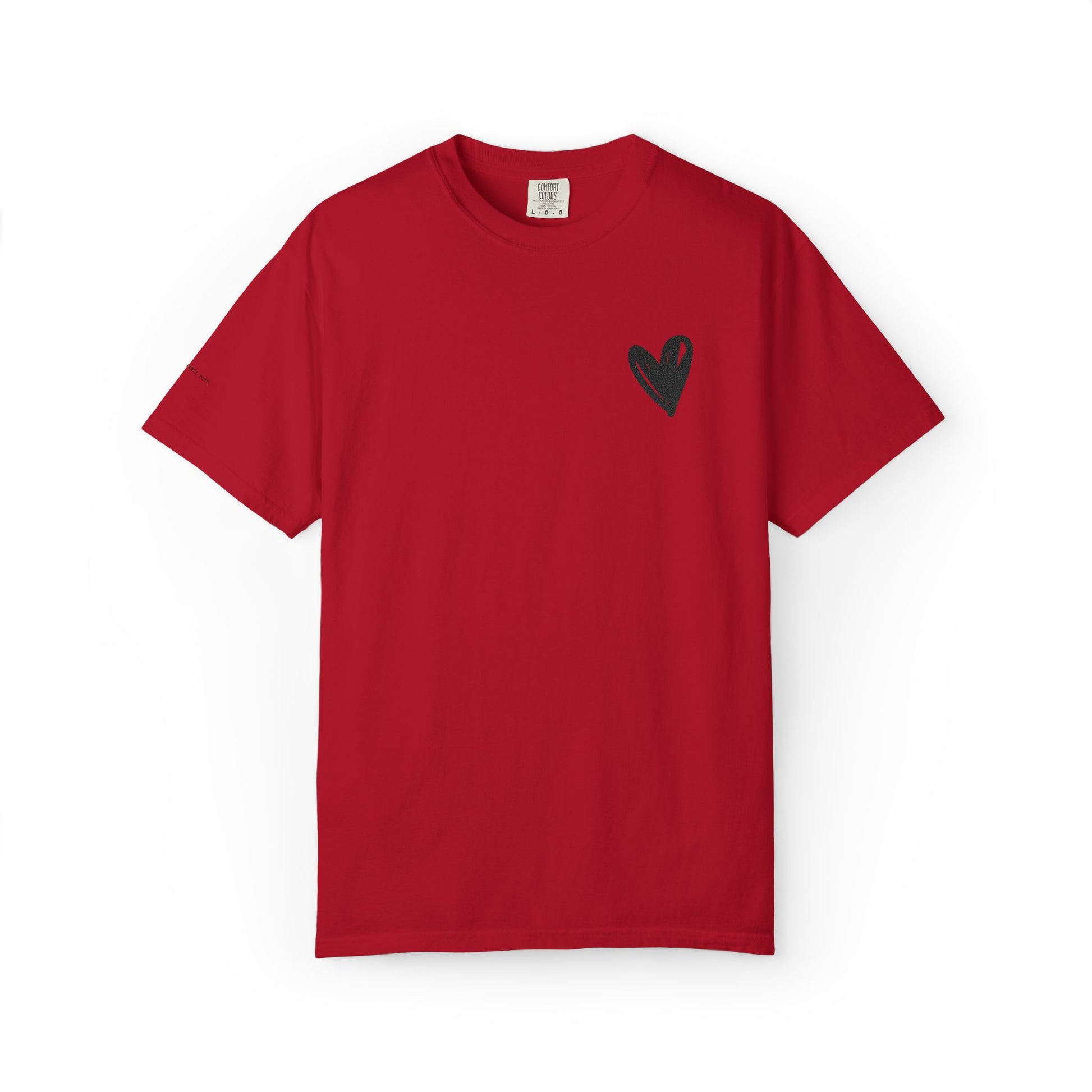 East Gallery Embroidered Heart T-shirt