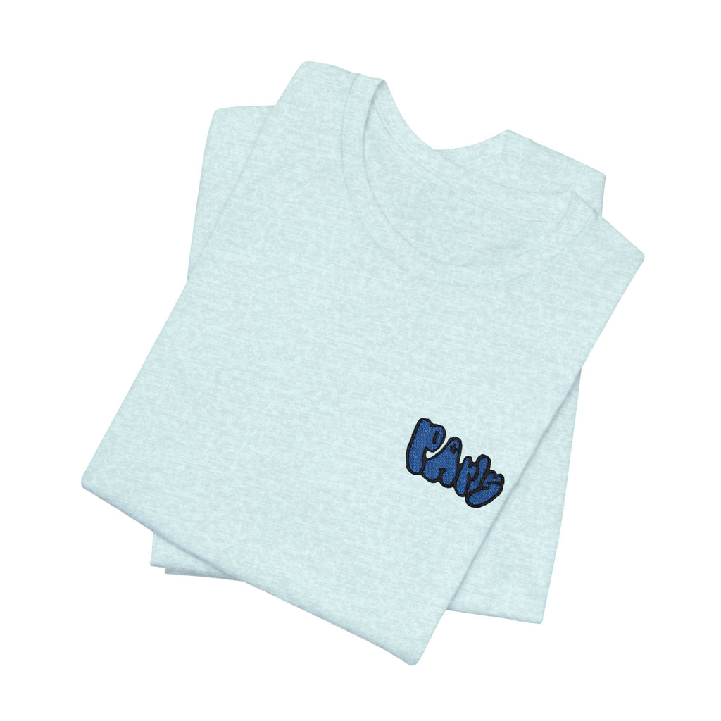 Paris Embroidered Jersey T-shirt