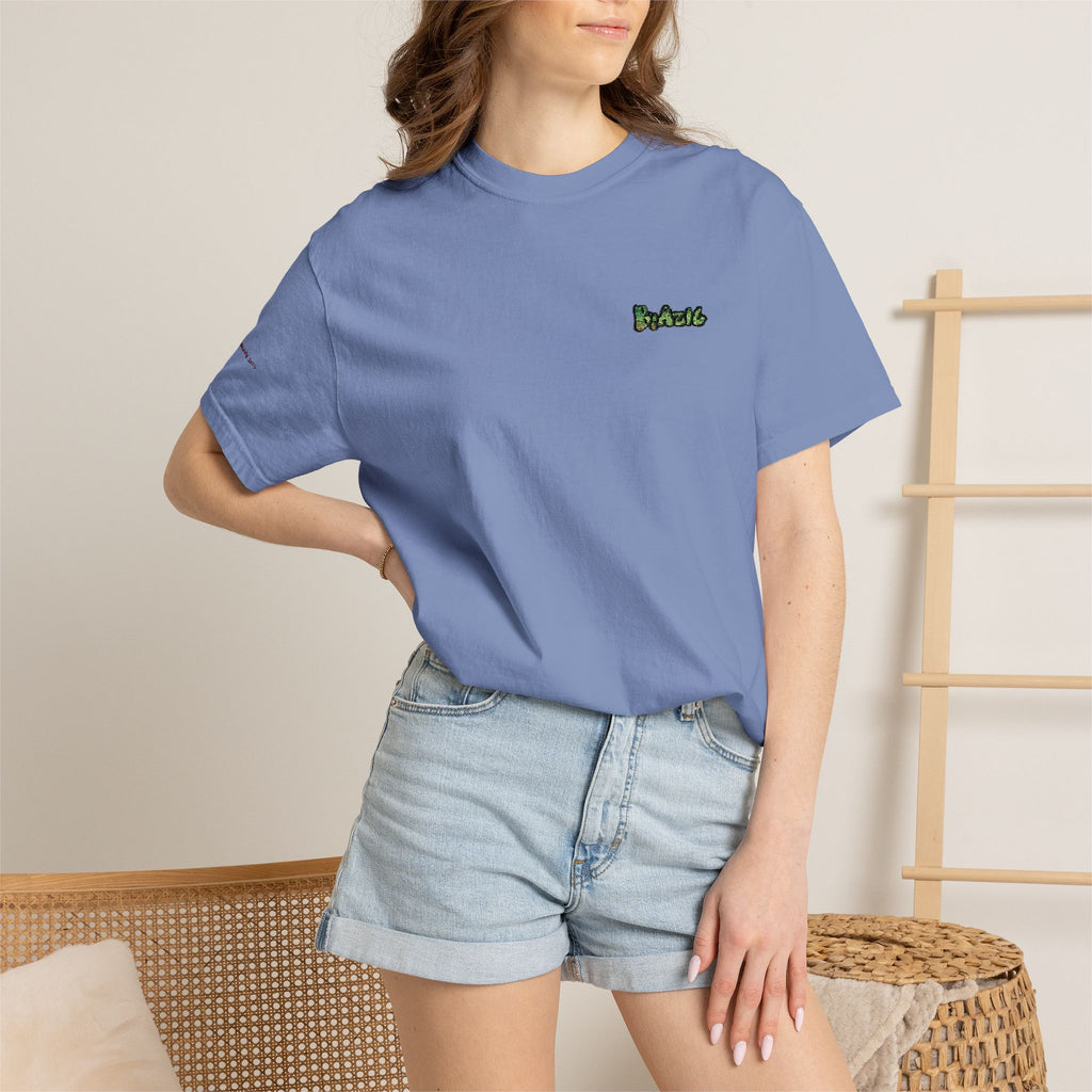 Brazil Embroidered T-shirt