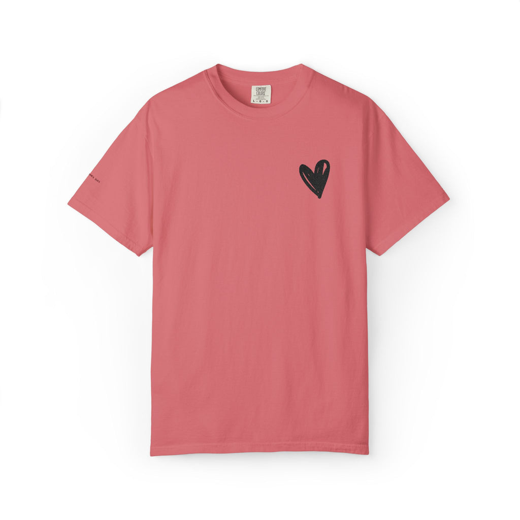East Gallery Embroidered Heart T-shirt