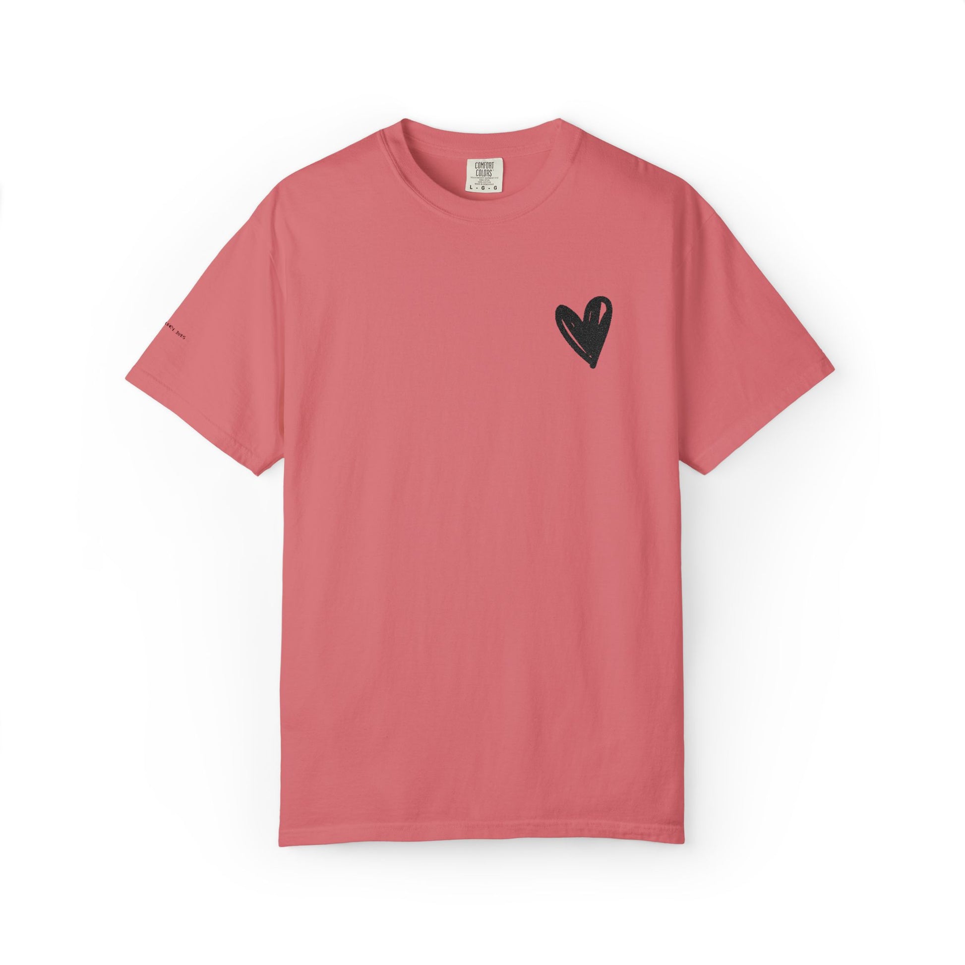 East Gallery Embroidered Heart T-shirt