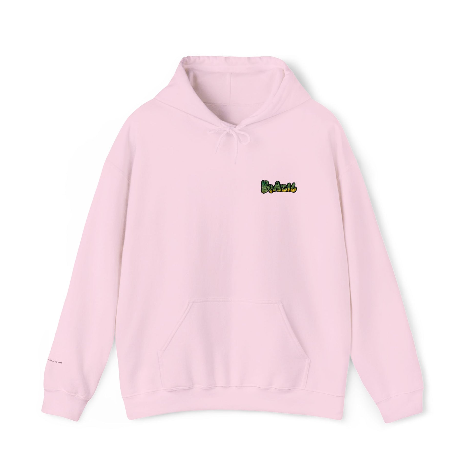 Brazil Embroidered Hooded Sweatshirt