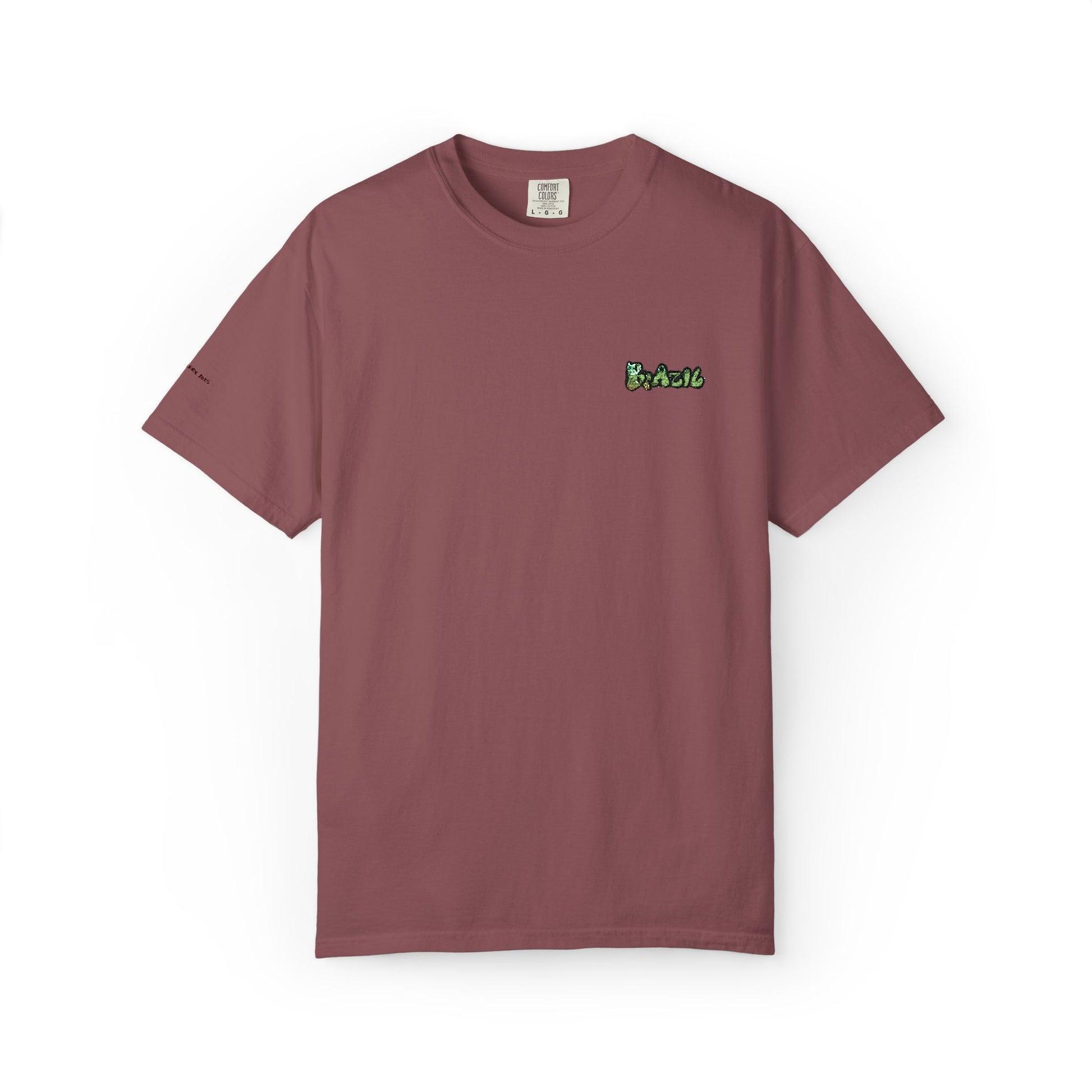 Brazil Embroidered T-shirt