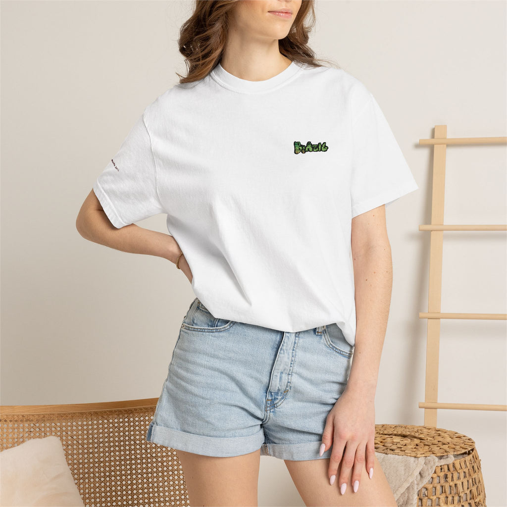 Brazil Embroidered T-shirt