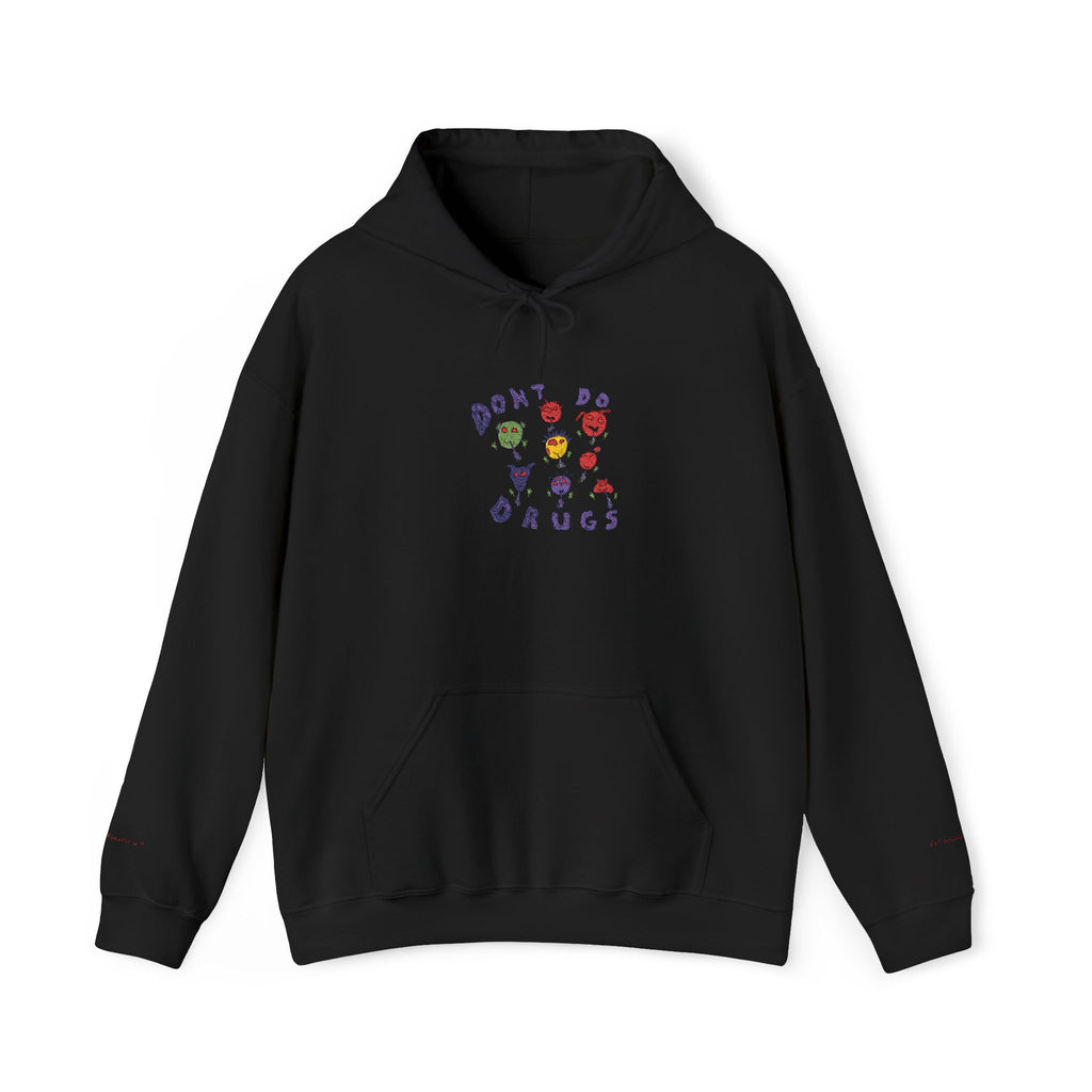 Don't Do Drugs Embroidered Hooded Sweatshirt
