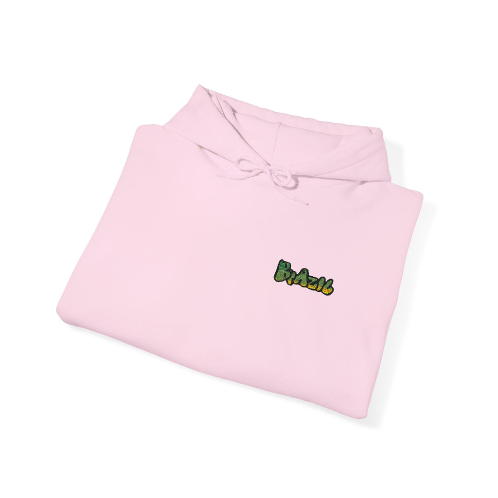 Brazil Embroidered Hooded Sweatshirt