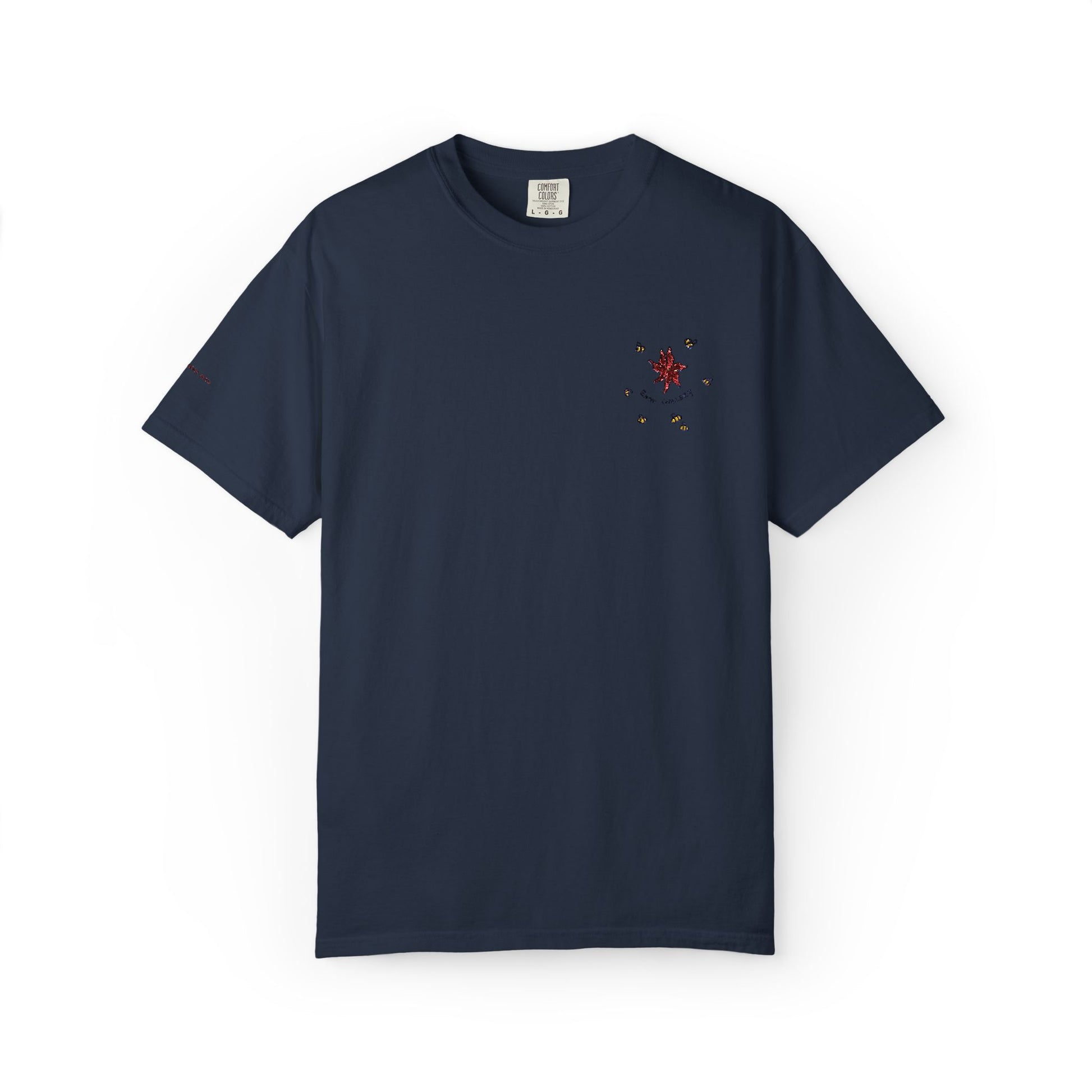 Bees - Embroidery Stitch T-shirt