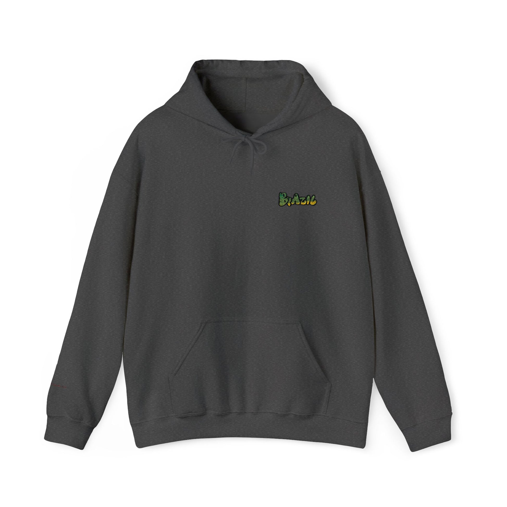 Brazil Embroidered Hooded Sweatshirt