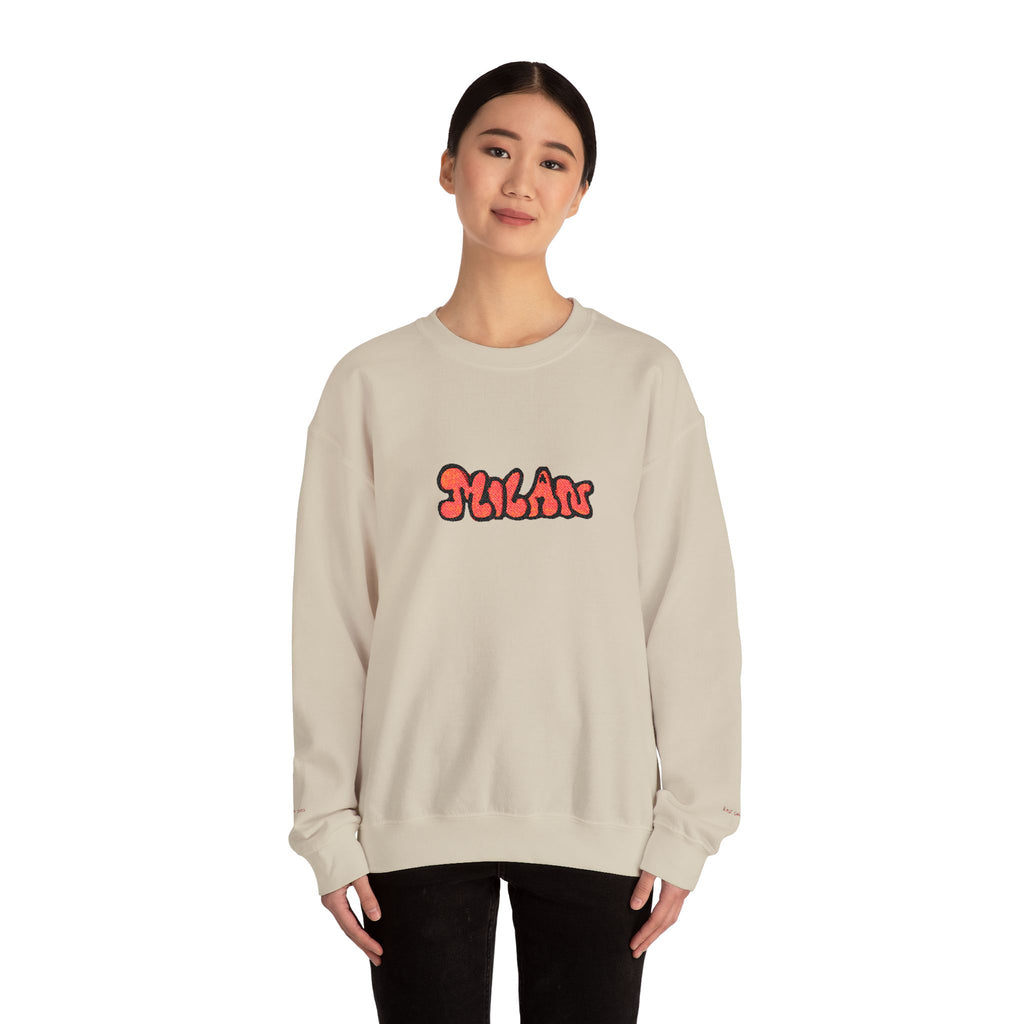 Milan Embroidered Sweatshirt
