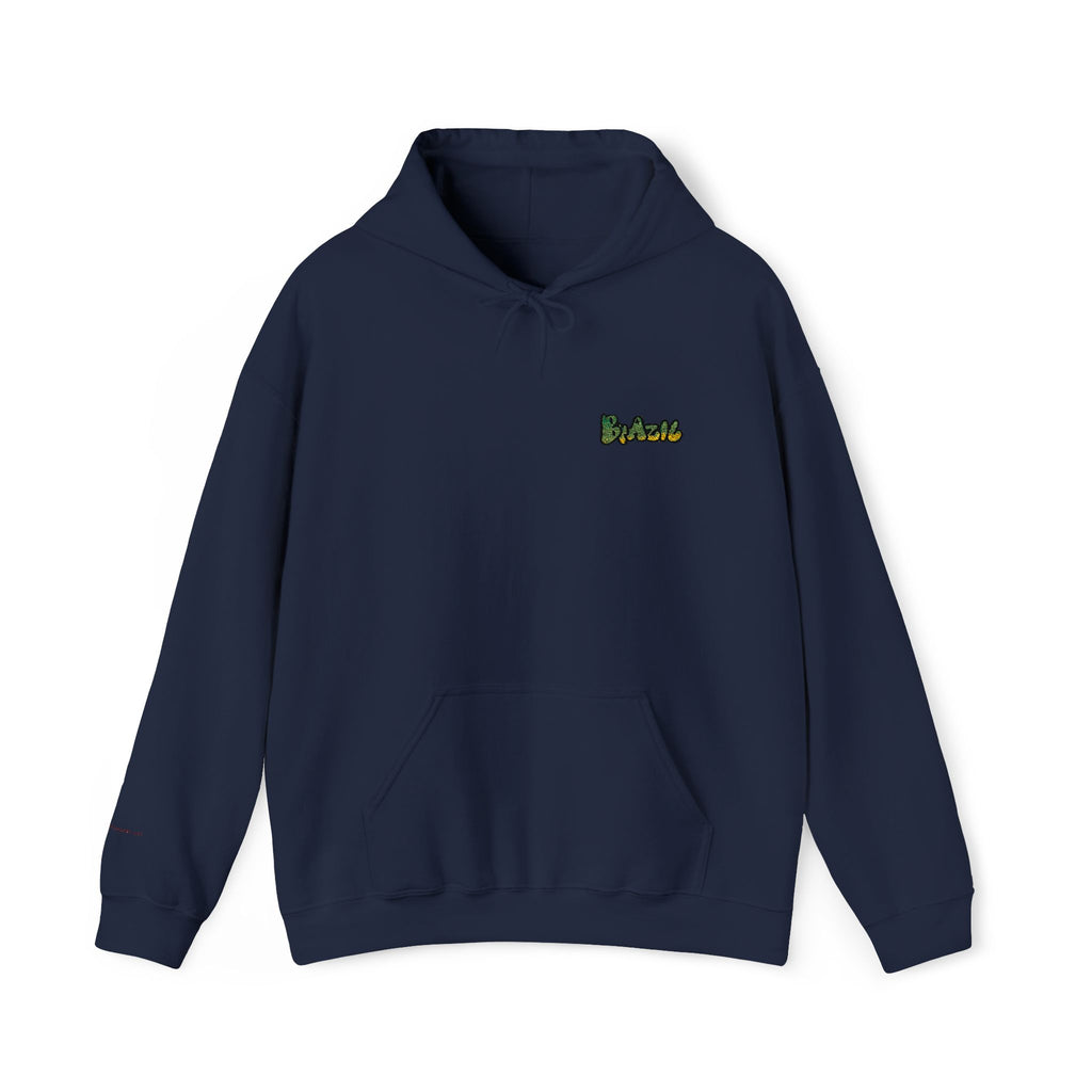 Brazil Embroidered Hooded Sweatshirt