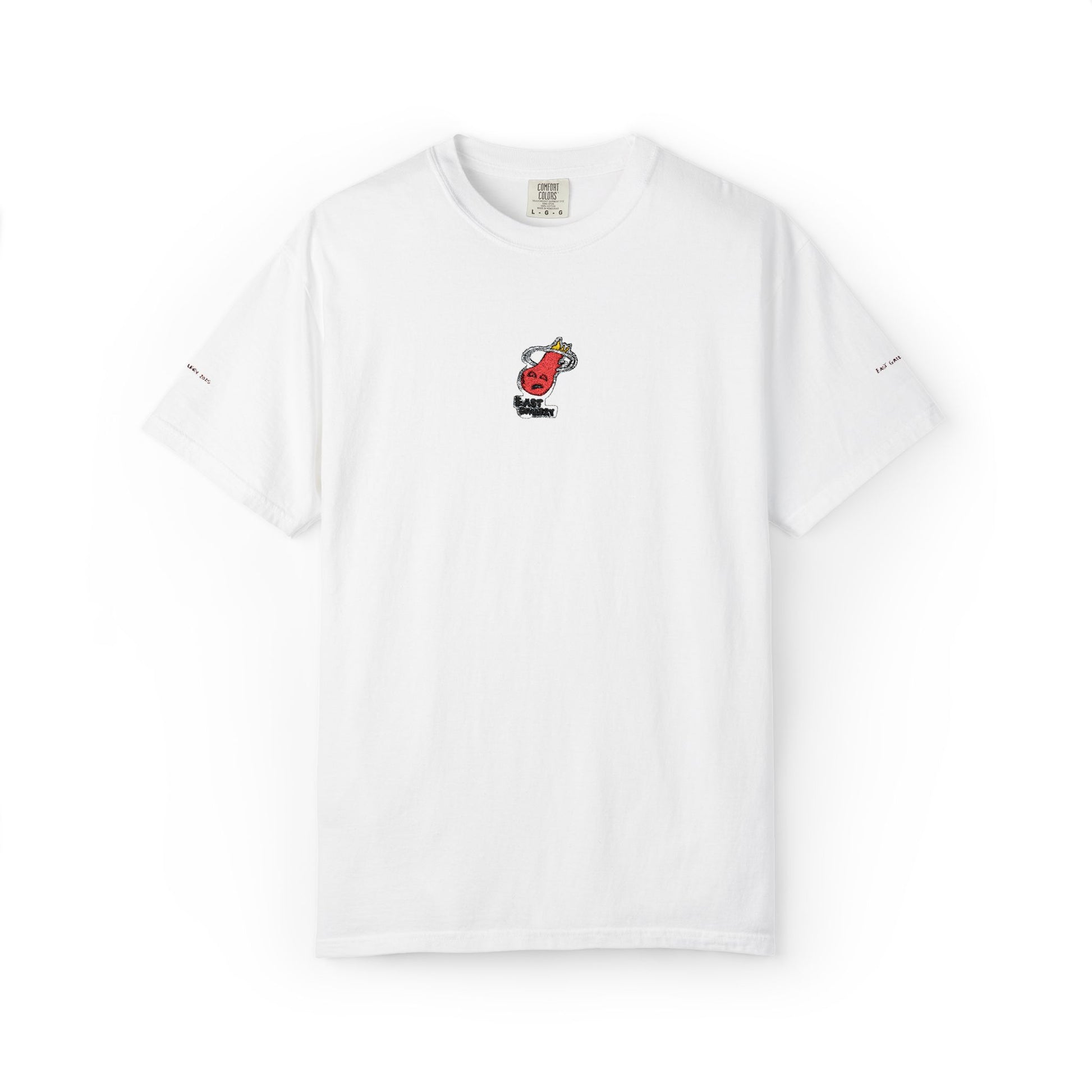 Heat East Gallery Clothing Logo Embroidered T-shirt