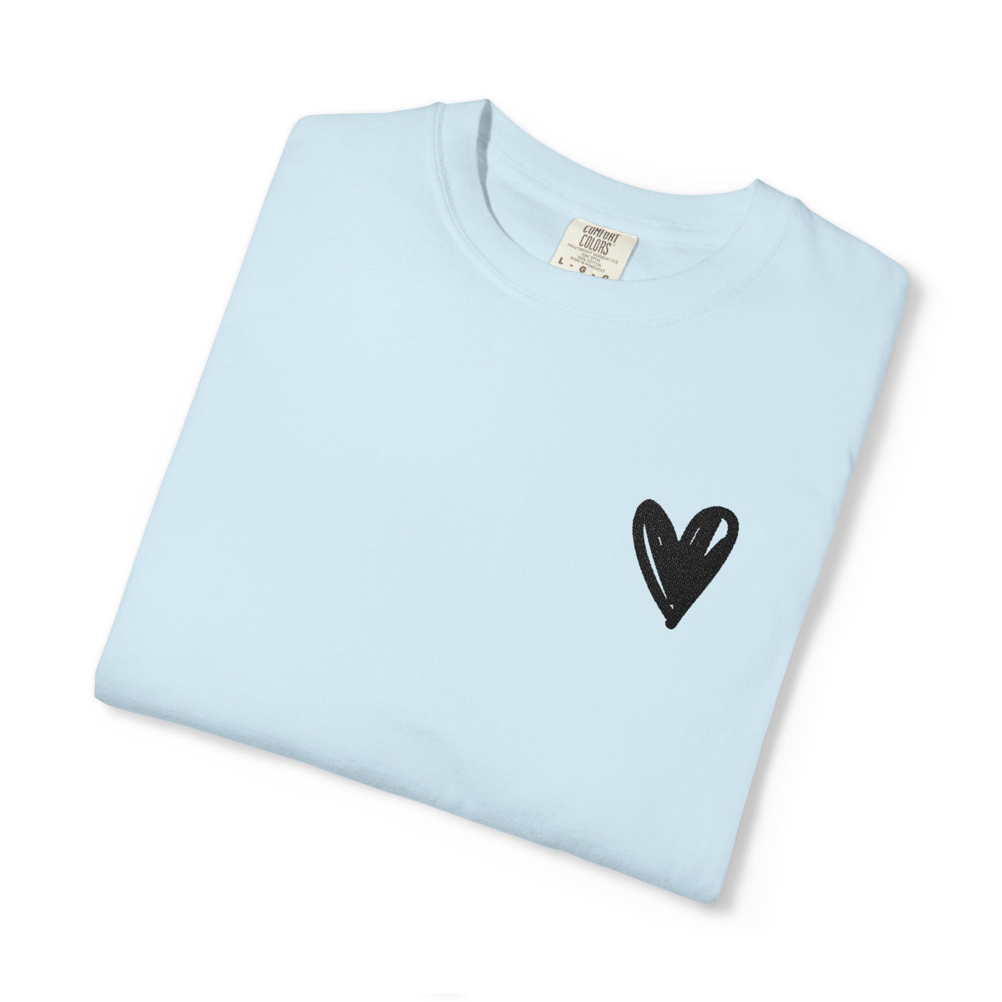 East Gallery Embroidered Heart T-shirt