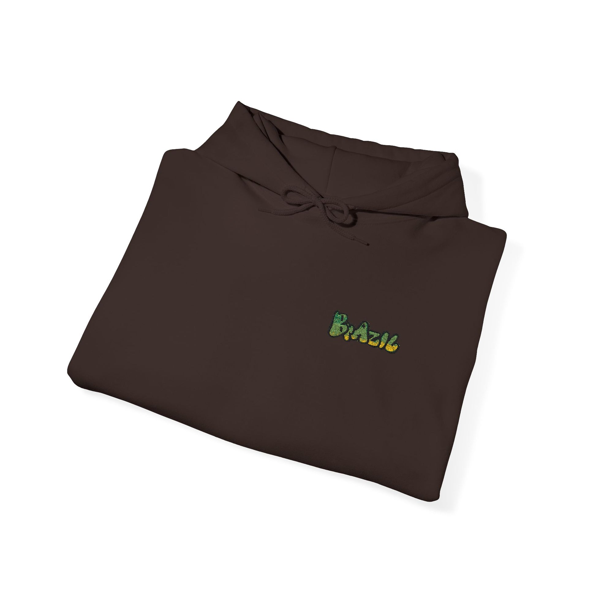 Brazil Embroidered Hooded Sweatshirt