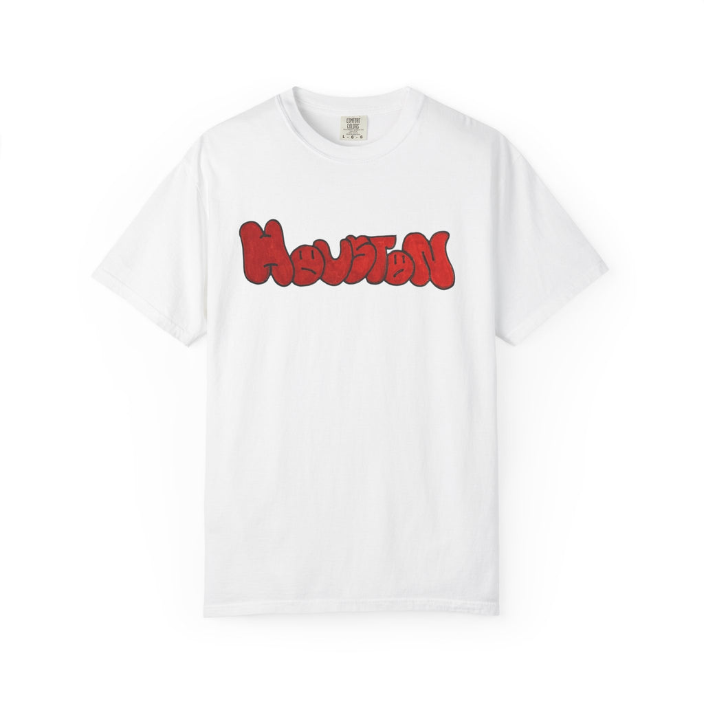 Houston graffiti letters T-shirt