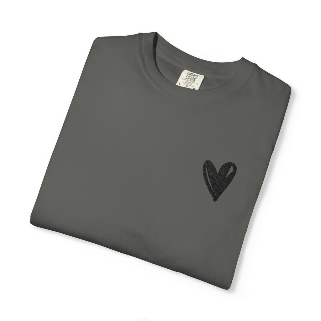 East Gallery Embroidered Heart T-shirt
