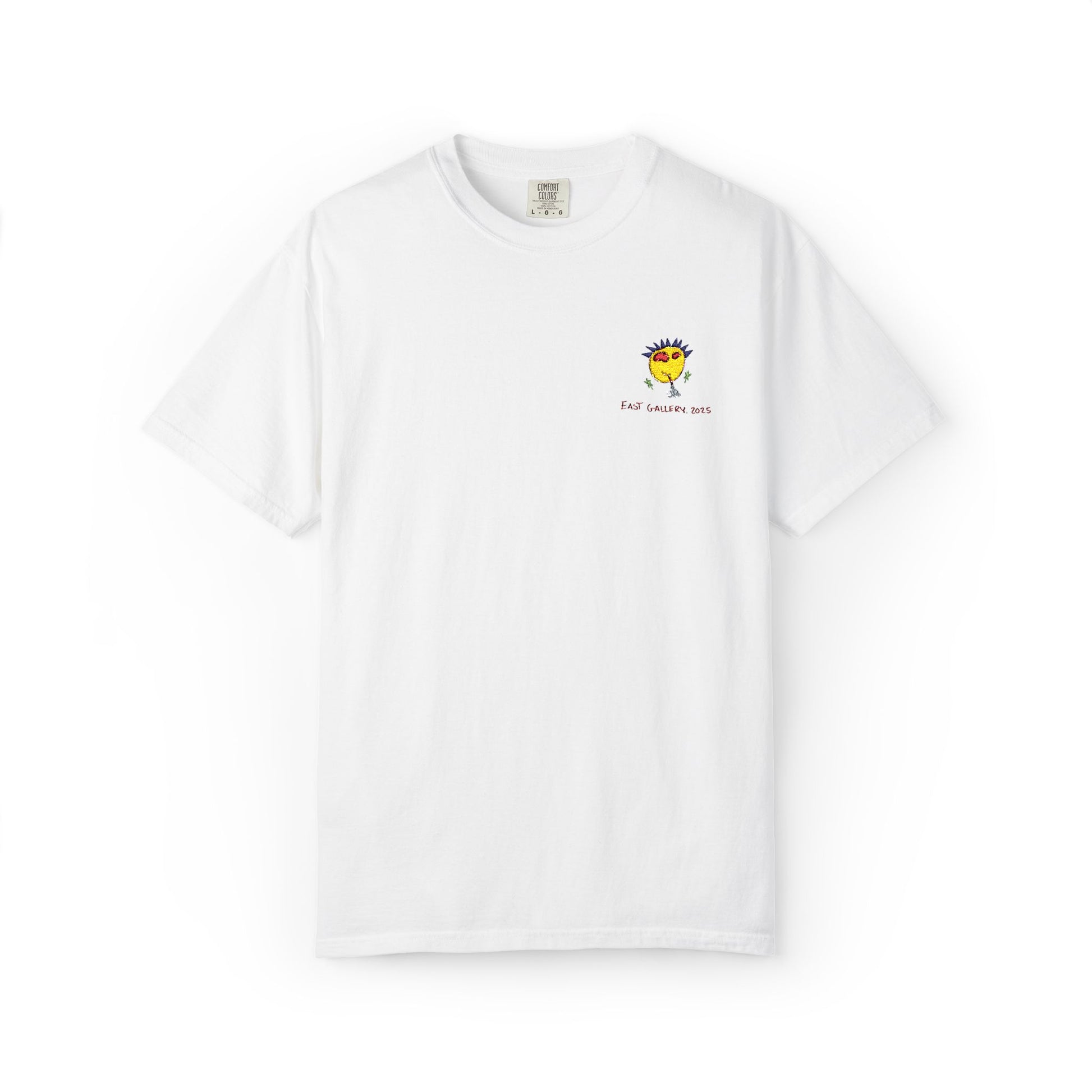 Yellow Monster Embroidered T-shirt