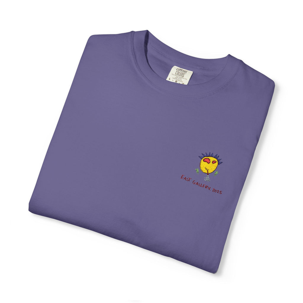 Yellow Monster Embroidered T-shirt