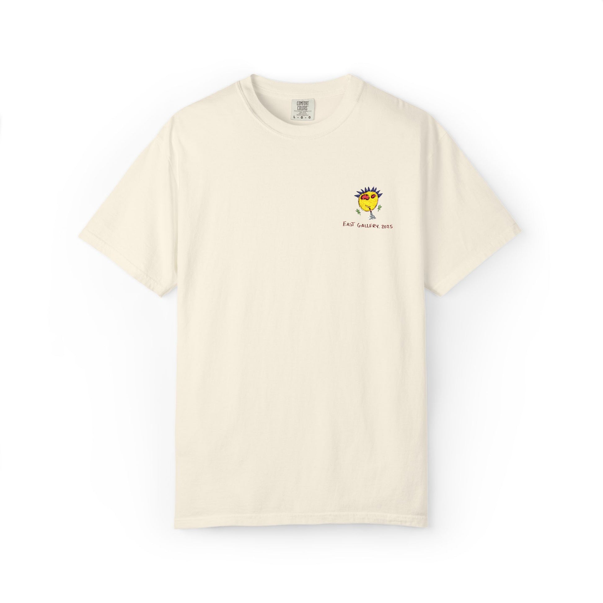 Yellow Monster Embroidered T-shirt