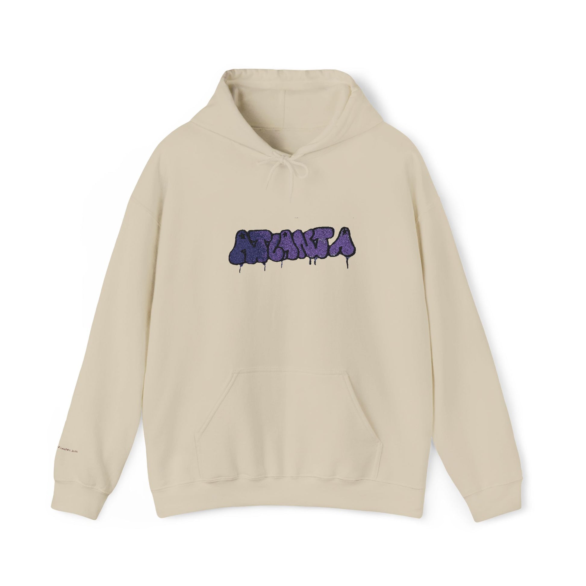 Atlanta Embroidered Hooded Sweatshirt