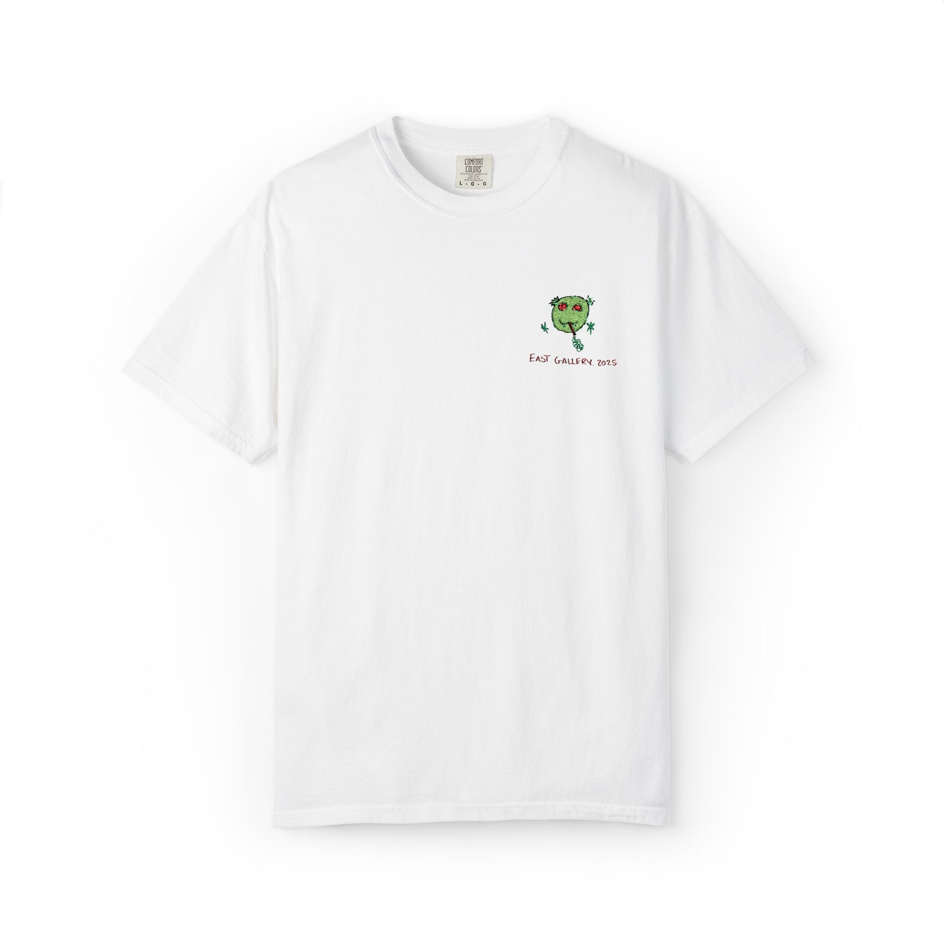 Green Monster Embroidered T-shirt