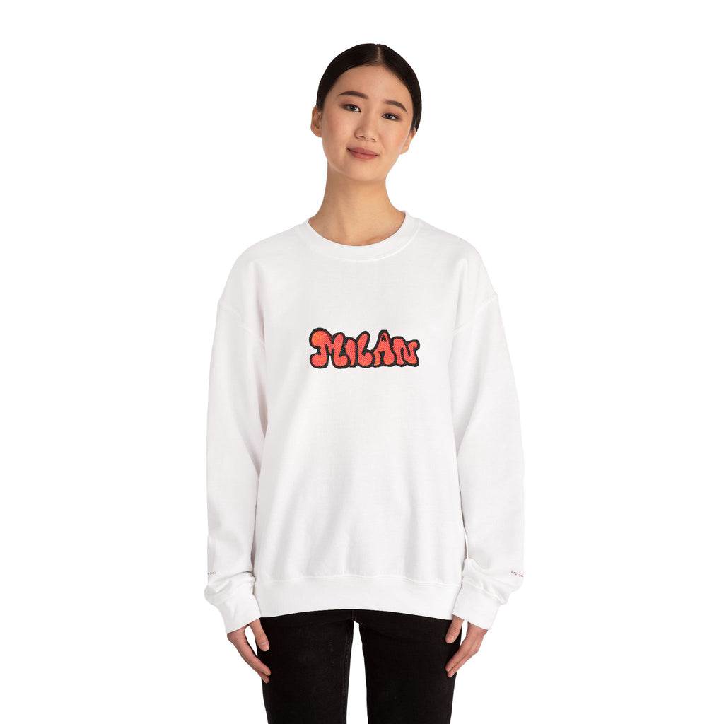 Milan Embroidered Sweatshirt