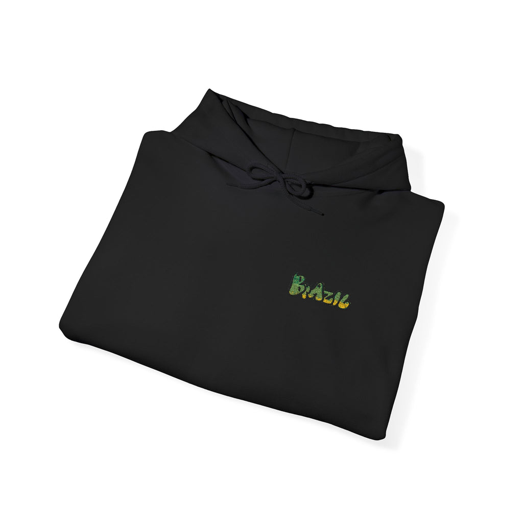 Brazil Embroidered Hooded Sweatshirt