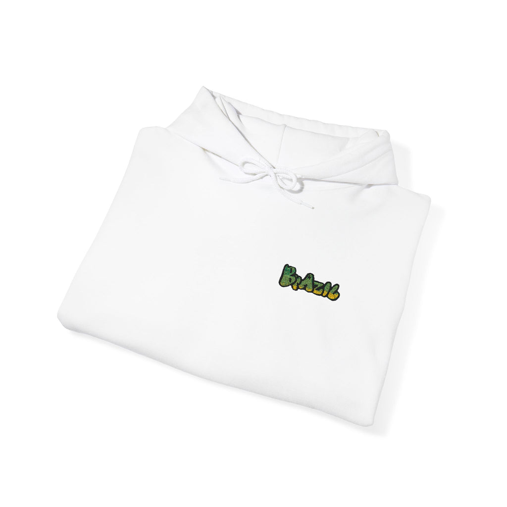 Brazil Embroidered Hooded Sweatshirt