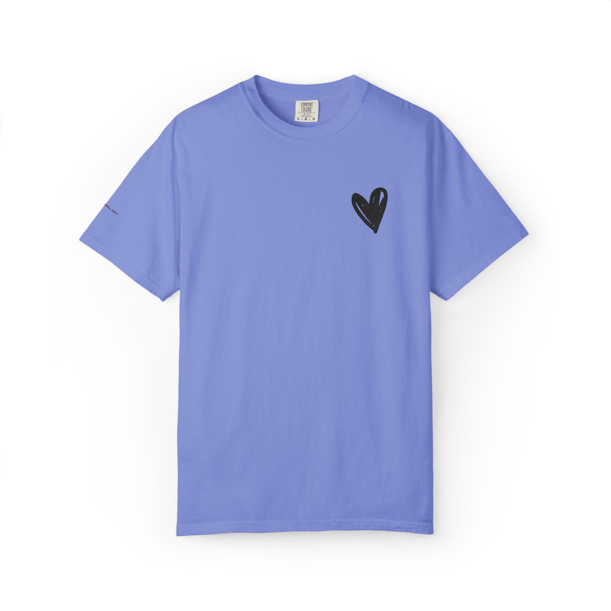 East Gallery Embroidered Heart T-shirt