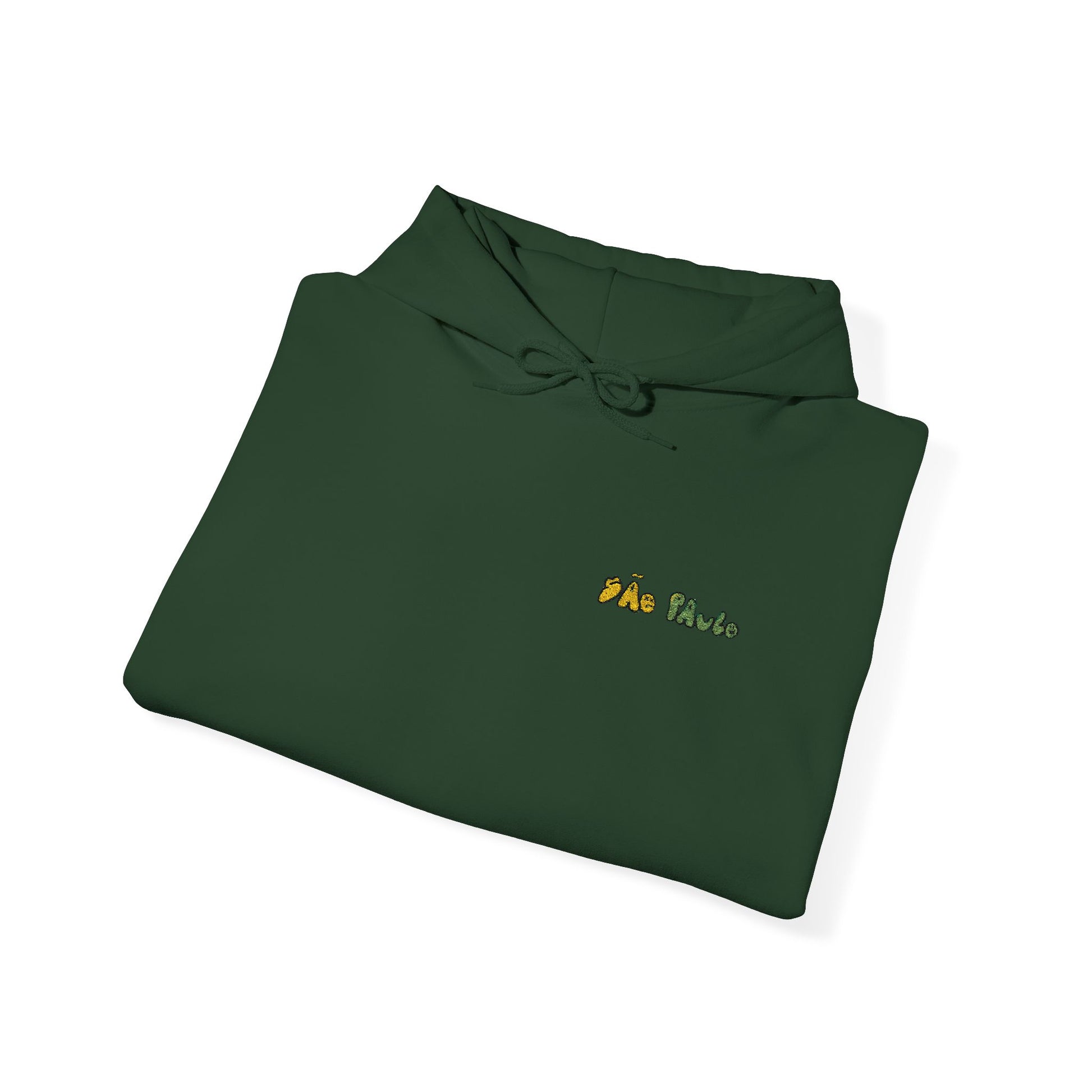 São Paulo Embroidered Hooded Sweatshirt