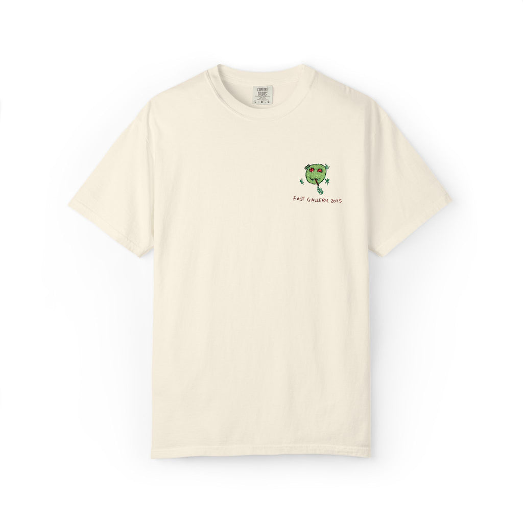 Green Monster Embroidered T-shirt