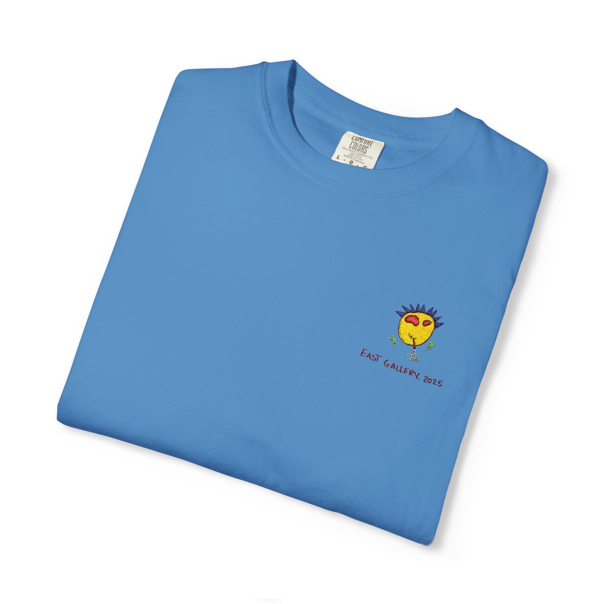 Yellow Monster Embroidered T-shirt