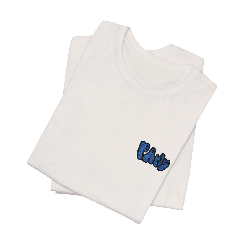 Paris Embroidered Jersey T-shirt
