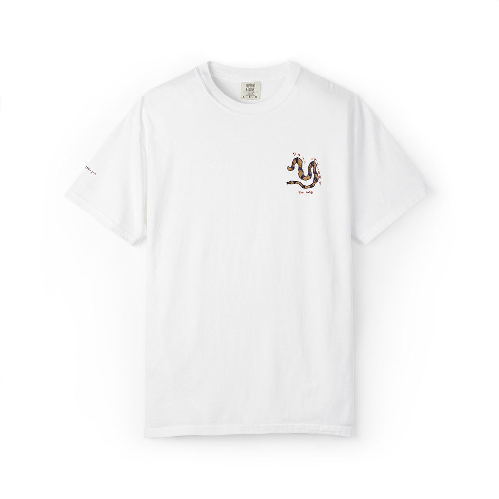 Snake - Embroidery Stitch T-shirt