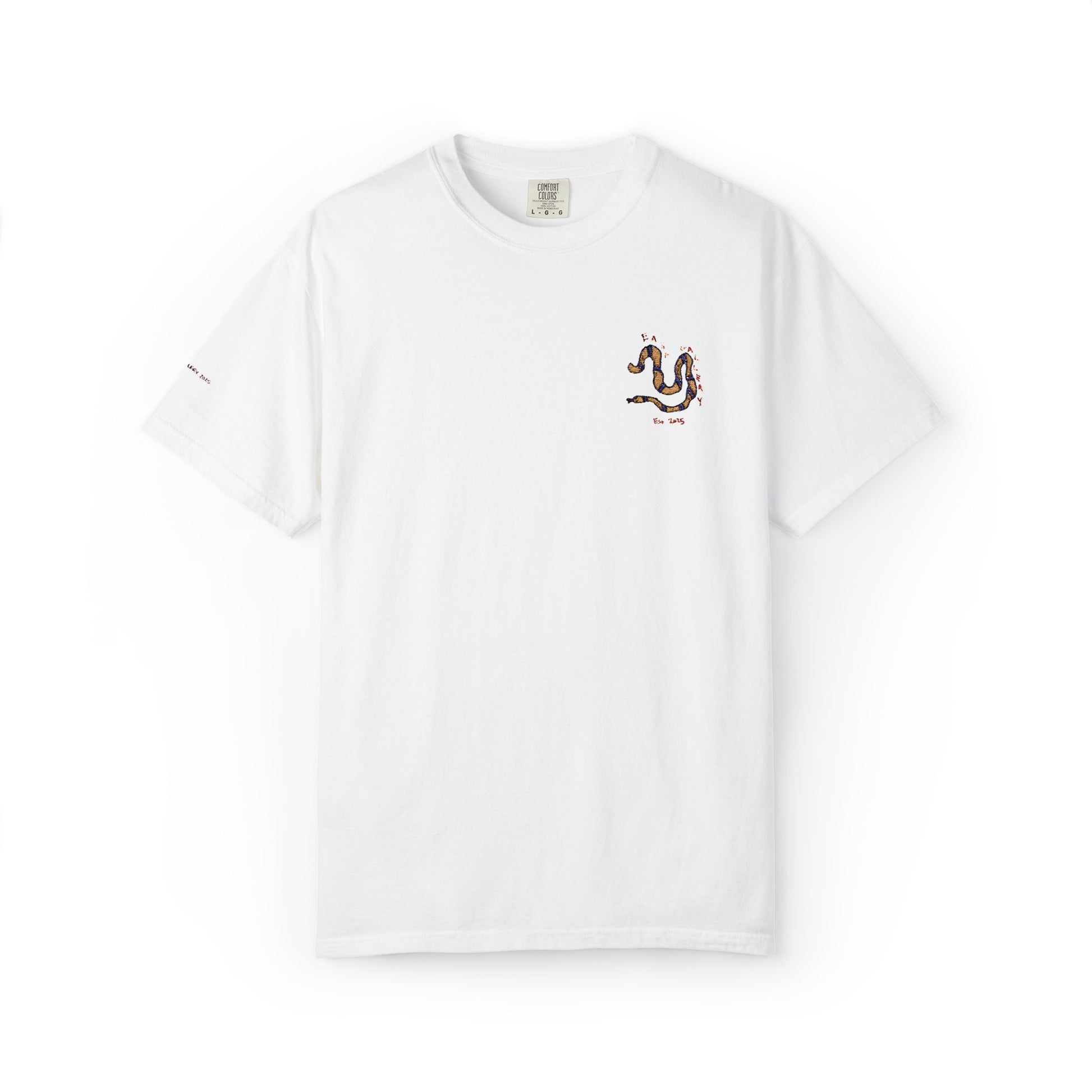 Snake - Embroidery Stitch T-shirt
