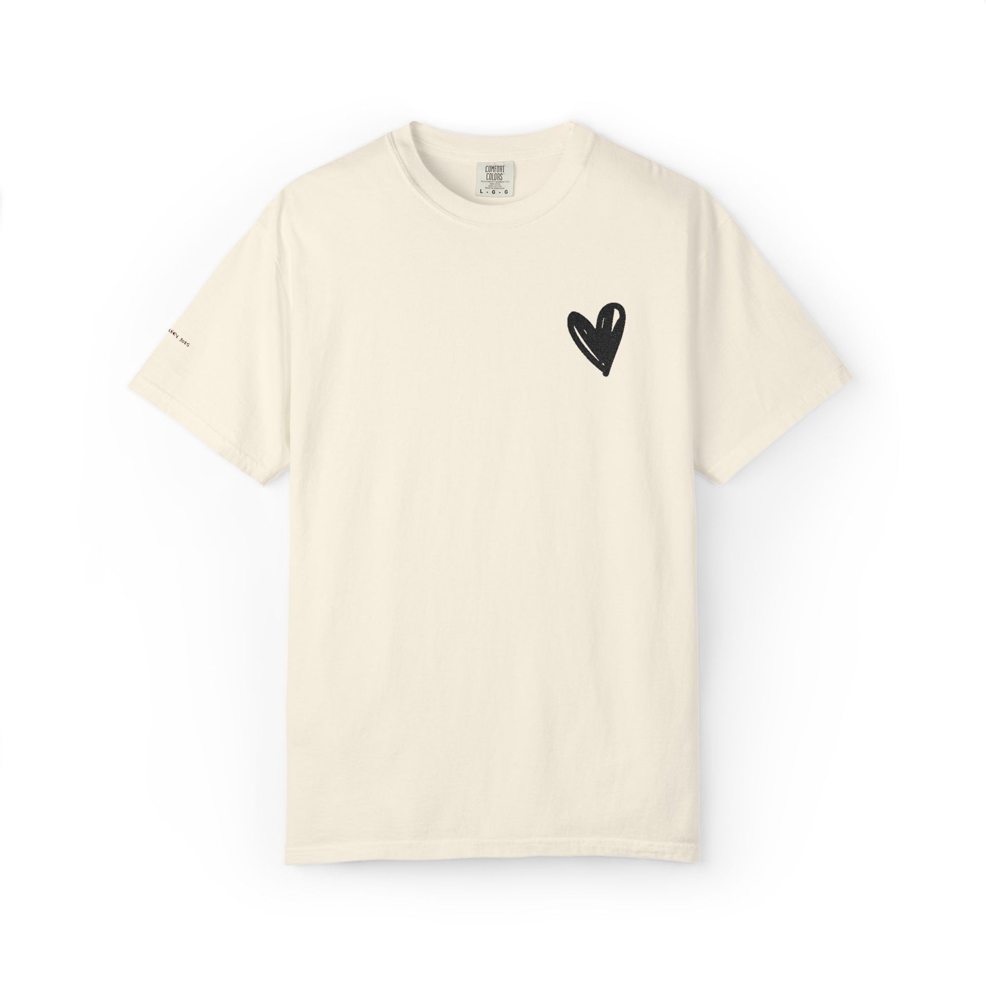 East Gallery Embroidered Heart T-shirt