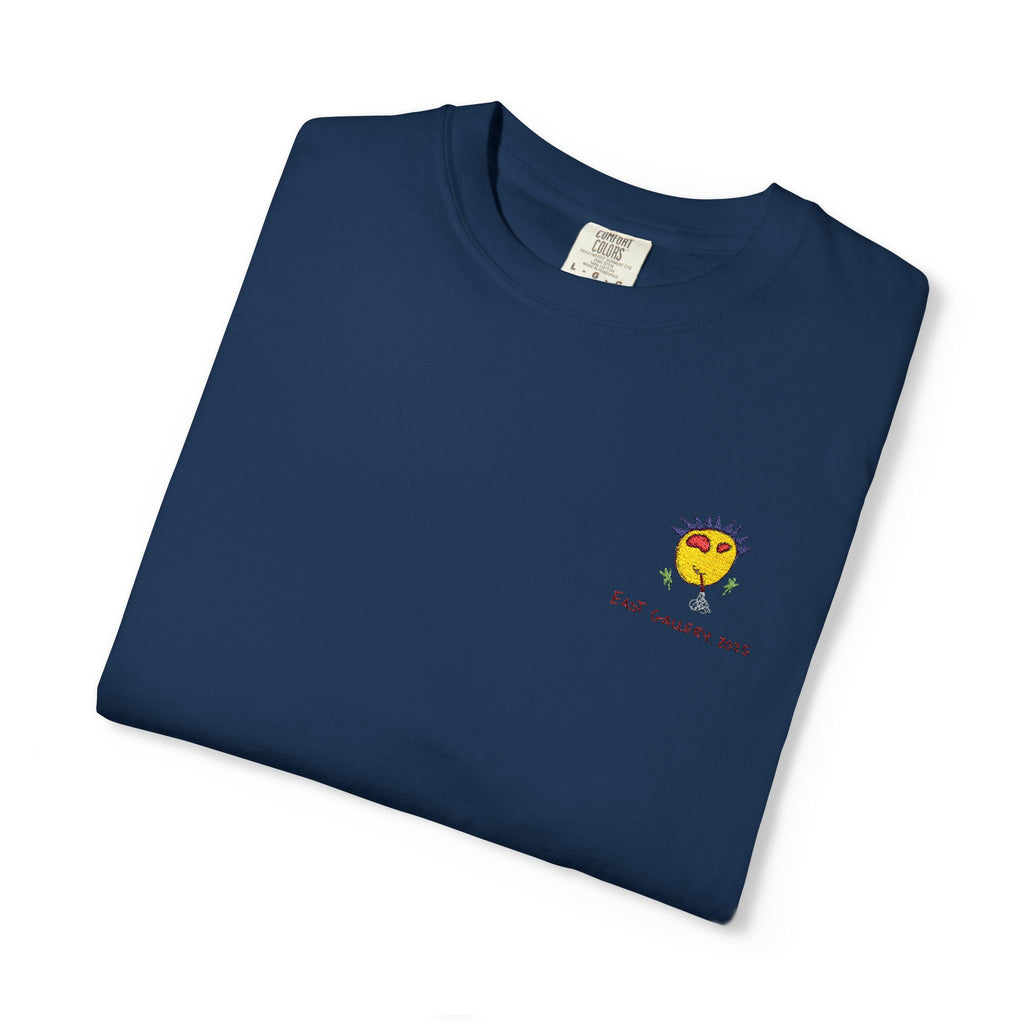 Yellow Monster Embroidered T-shirt
