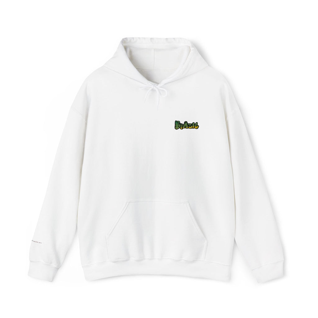 Brazil Embroidered Hooded Sweatshirt