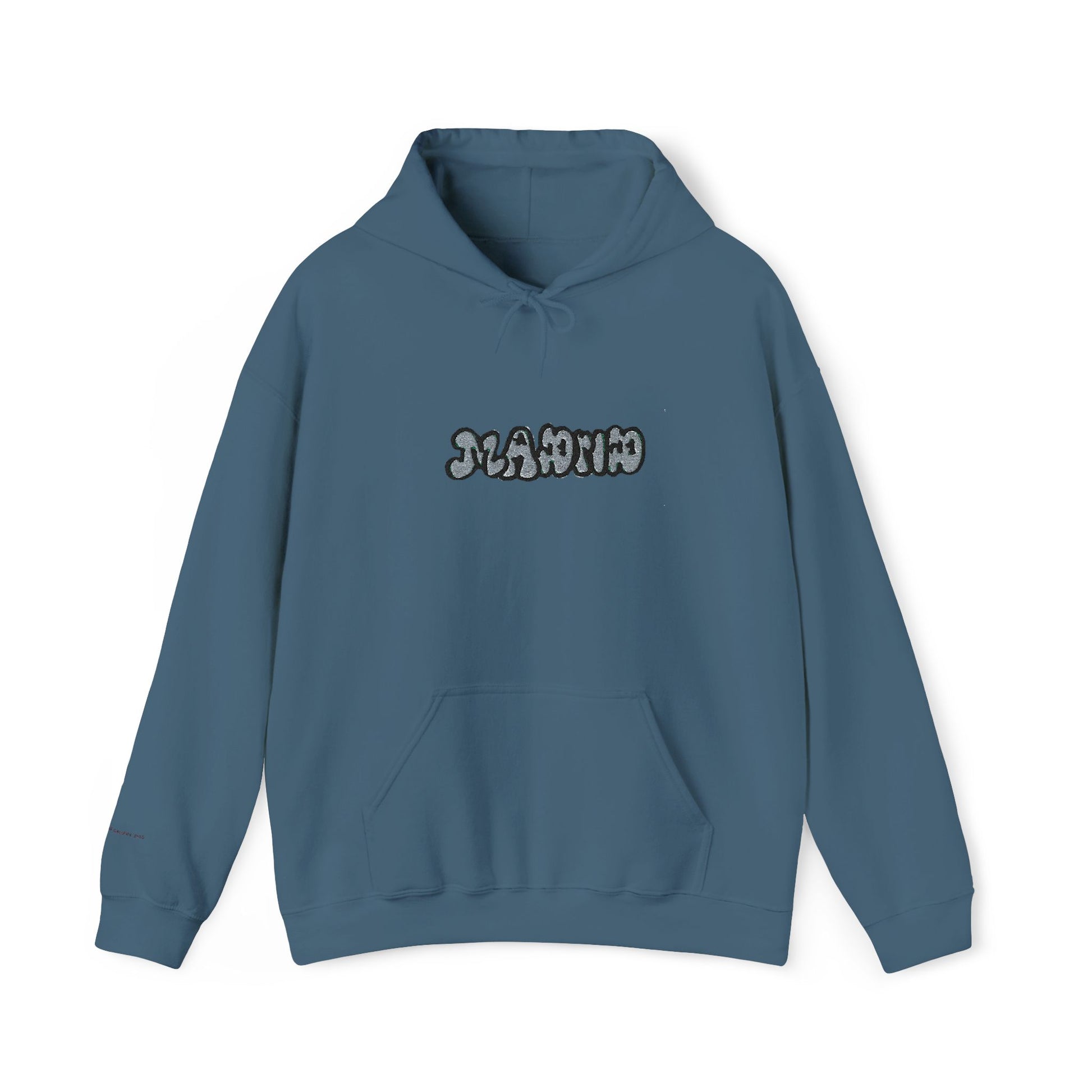 Madrid Embroidered Hooded Sweatshirt