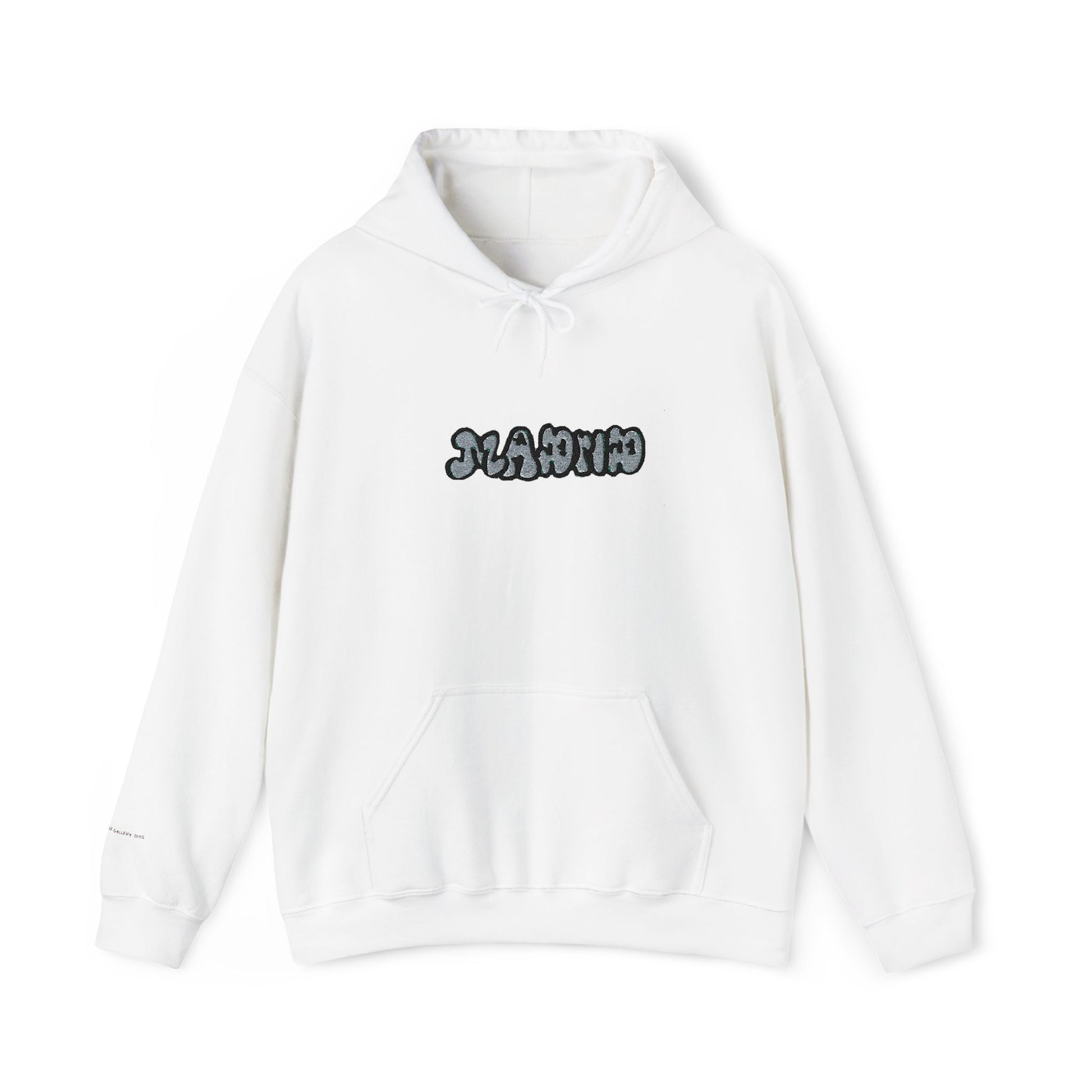 Madrid Embroidered Hooded Sweatshirt