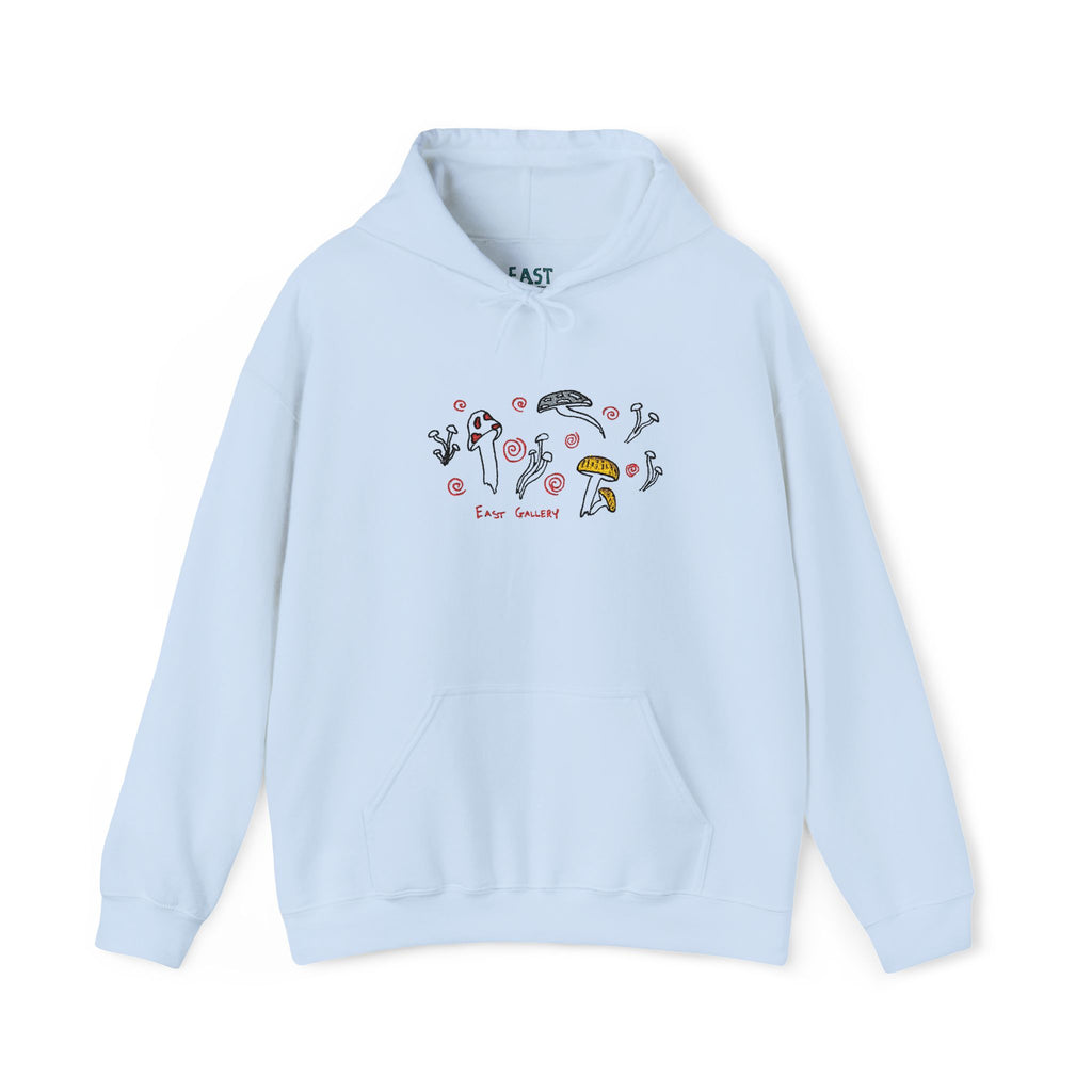 East Gallery Shroom Embroidered Hooded Sweatshirt