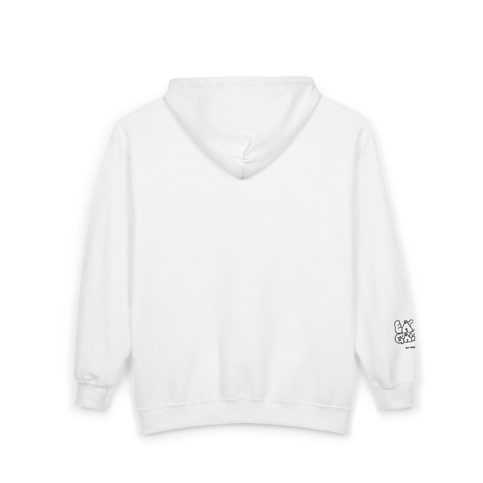 New York Embroidered Full Zip Hooded Sweatshirt