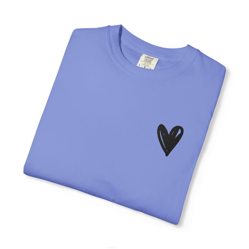 East Gallery Embroidered Heart T-shirt